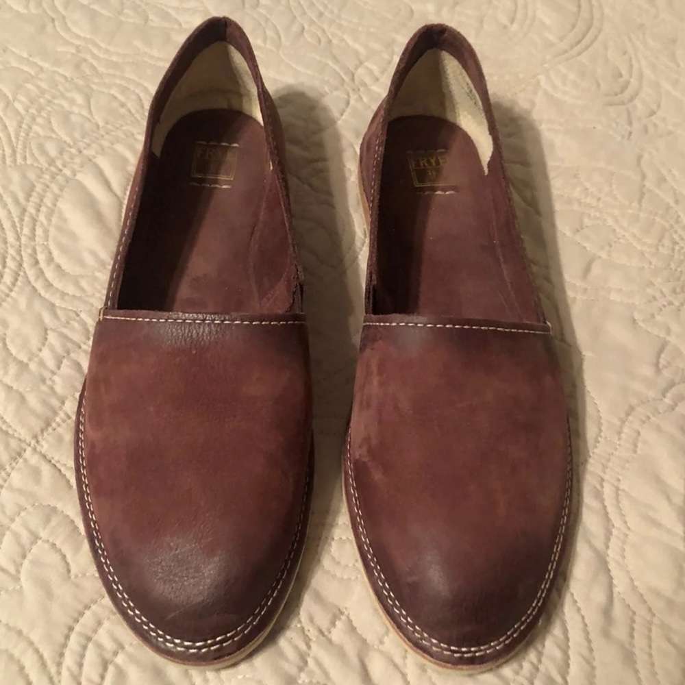 Frye leather loafers